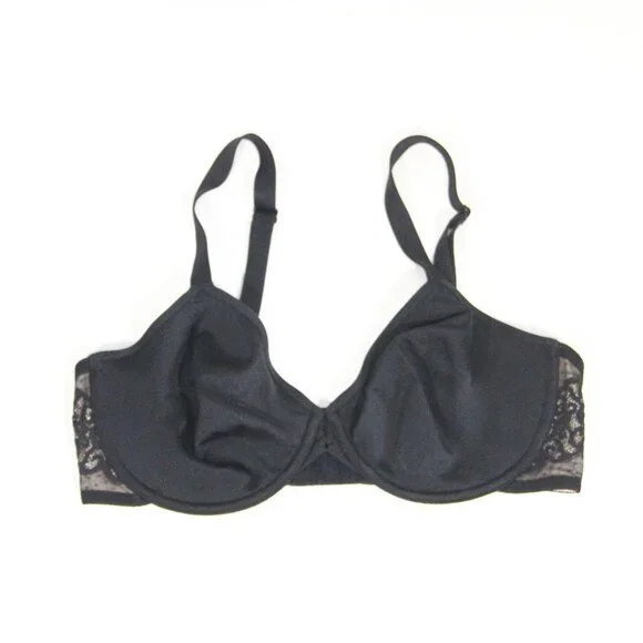 Wacoal So Sleek Full Figure Bra 36D Women Underwire Black 855137 - Picture 1 of 9